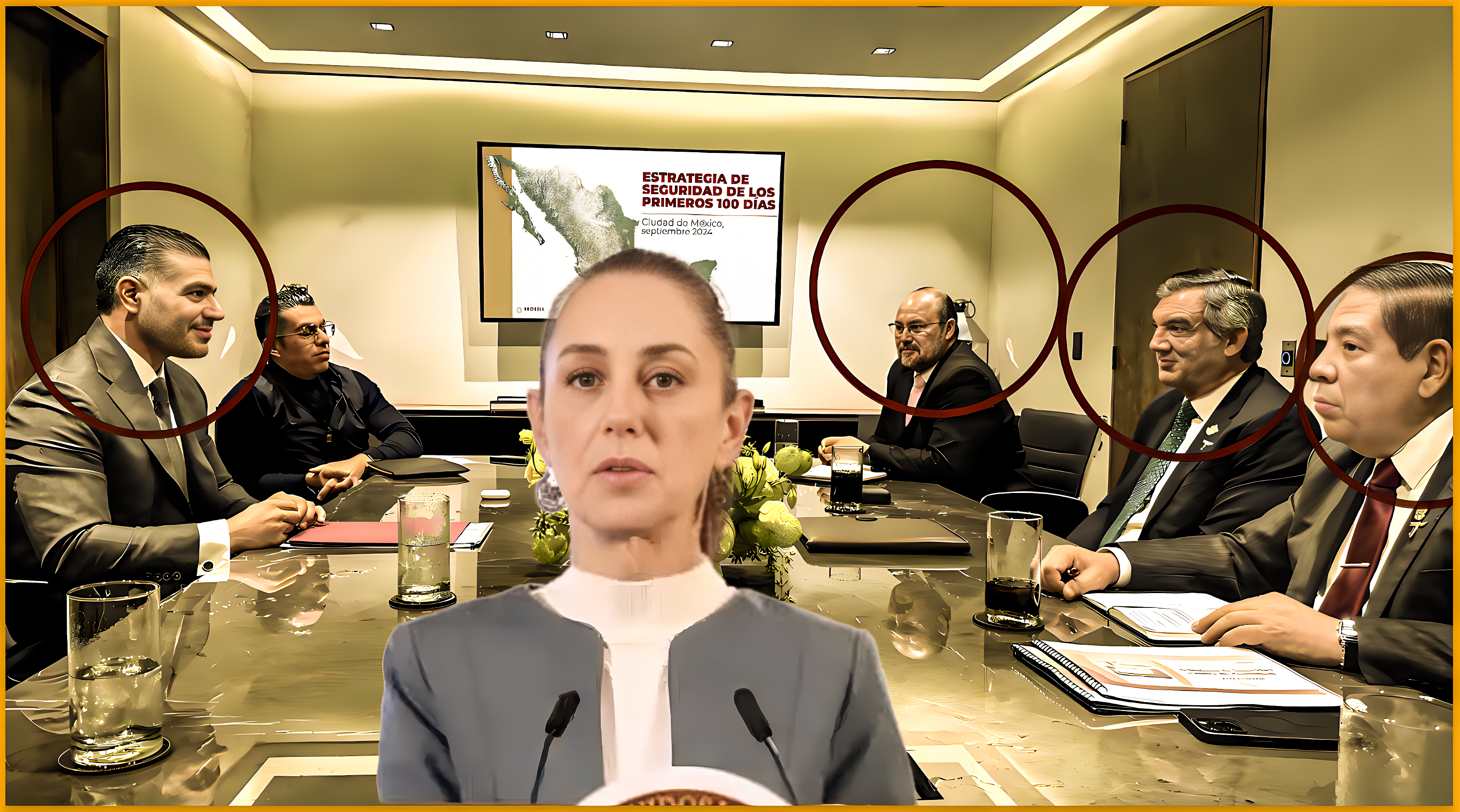 «DE BURLA y RISA LOCA»: «SHEINBAUM INVOLUCRARA a GOBERNADORES INVOLUCRADOS con CRIMINALES en la ESTRATEGIA de SEGURIDAD»…ya veremos a Don Americo poniéndole el dedo a sus cuates.