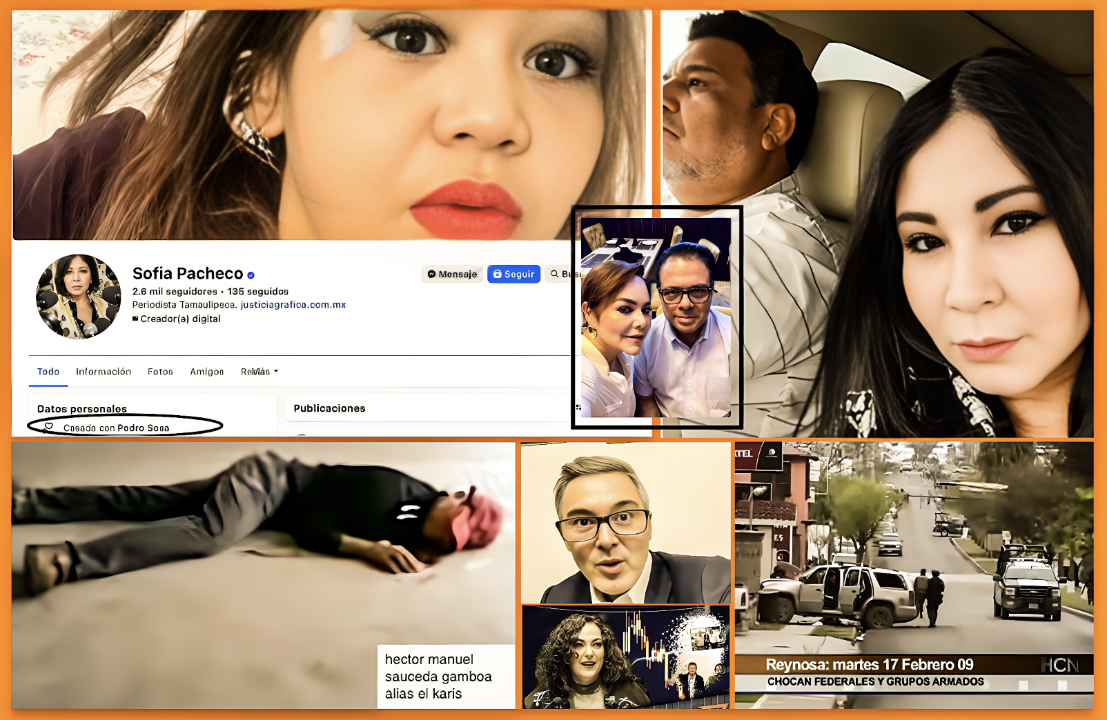 EL «CHAYOTE se CULTIVA MEJOR que el SORGO»:»PERIODISTA ESPOSA del CABECISTA que ROBÓ CADAVER del KARIS en la BALACERA de REYNOSA en 2009 anda SECUESTRANDO NARRATIVAS al SERVICIO de NUEVO LAREDO»…y las revende como indignación,de cara a la sucesión de 2028.