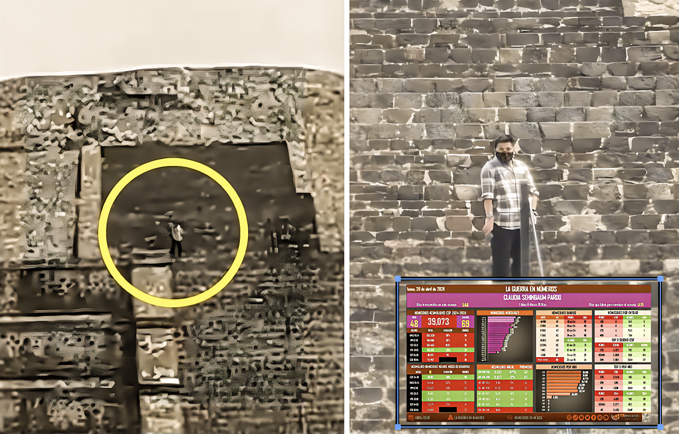 «CUANTOS VAN ?…39,073 con SHEINBAUM y 735 MIL MUERTOS en TOTAL»: «SUJETO DISPARA en la PIRAMIDE de la LUNA en TEOTIHUACAN y MATA TURISTA CANADIENSE»…deja otros mas heridos y luego se mata.