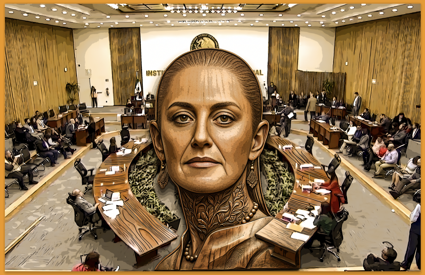 «TENIA RAZÓN INSTITUTO SUECO»: «SHEINBAUM y la 4T SECUESTRAN al INE y con ARBITRO COMPRADO la DEMOCRACIA YA esta en LIQUIDACIÓN»…el resultado es matemático y político: de 11 consejeros, al menos 8 alineados con el proyecto gobernante.