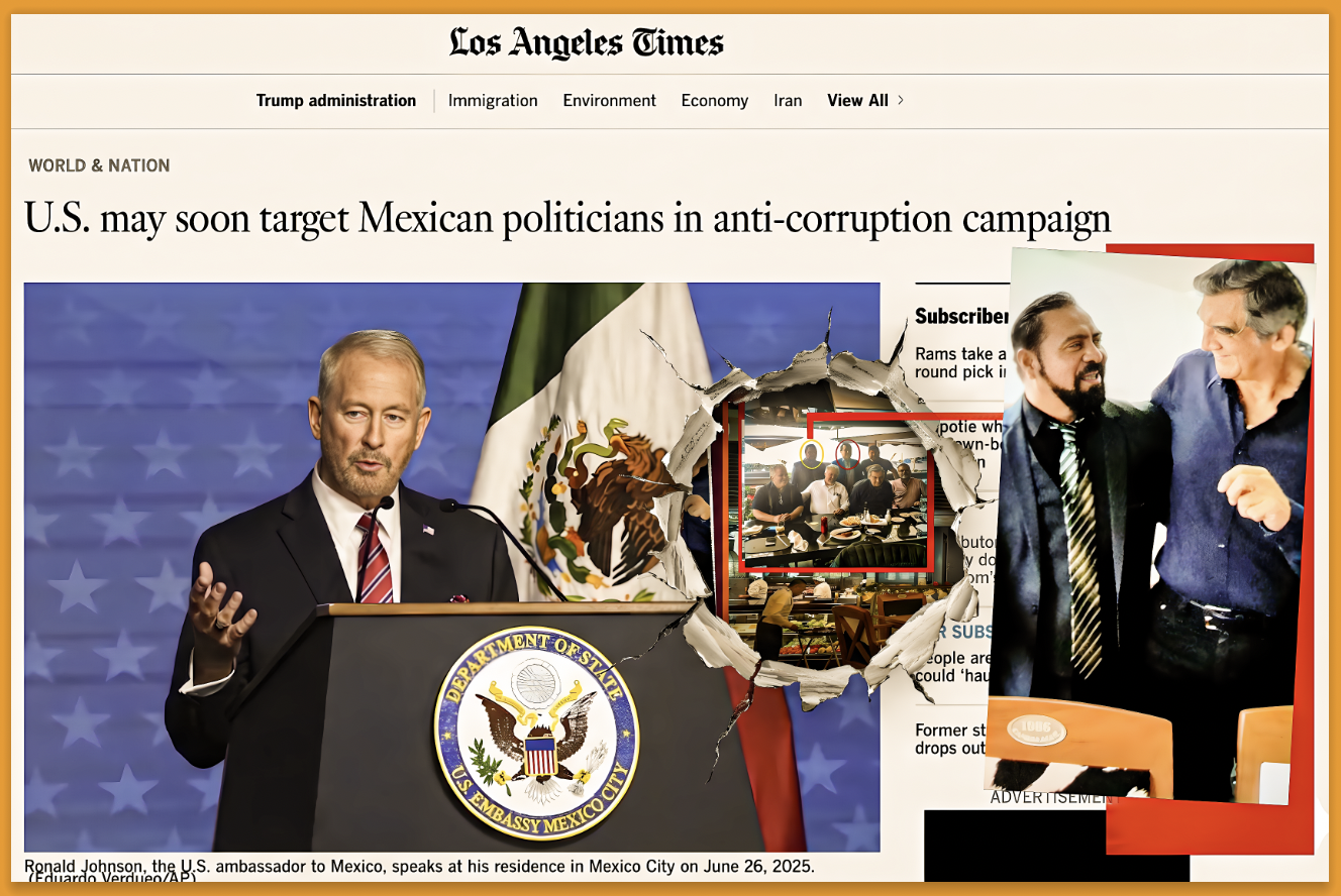 SE «ACABARON las CORTESIAS ?»: «WASHINGTON  ALISTA CAMPAÑA Vs POLITICOS CORRUPTOS,PRESUMEN ROCHA SIN VISA y AMERICO en la LISTA»…si les colocamos un foco en el * ,esto sería Las Vegas.