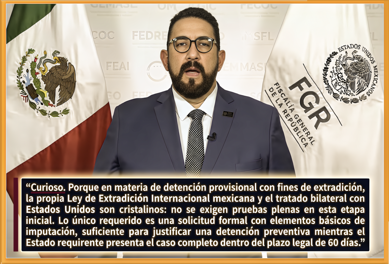 LA «FGR ACTUANDO como la MAFIA SICILIANA SALIO a PROTEGER de EXTRADICIÓN a NARCO GOBERNADOR de MORENA en SINALOA»…eficiencia y pulcritud legal cuando criminal no tiene padrinos; obstruccionismo técnico cuando sí los tiene.