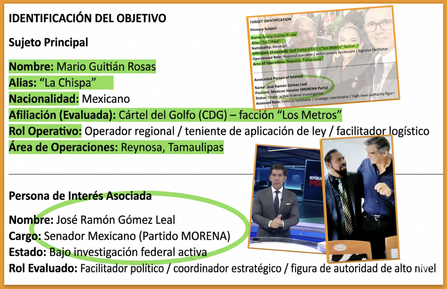 LA «CARTA de AMOR al VACIO»: «AZTECA NOTICIAS PUBLICA REPLICA de LA CHISPA del CDG INDICIADA por la DEA y MULTI-PROTEGIDA por MORENA y el GOBIERNO»…el capo cree que ciudadanos son idiotas,por favor no le den la razón.
