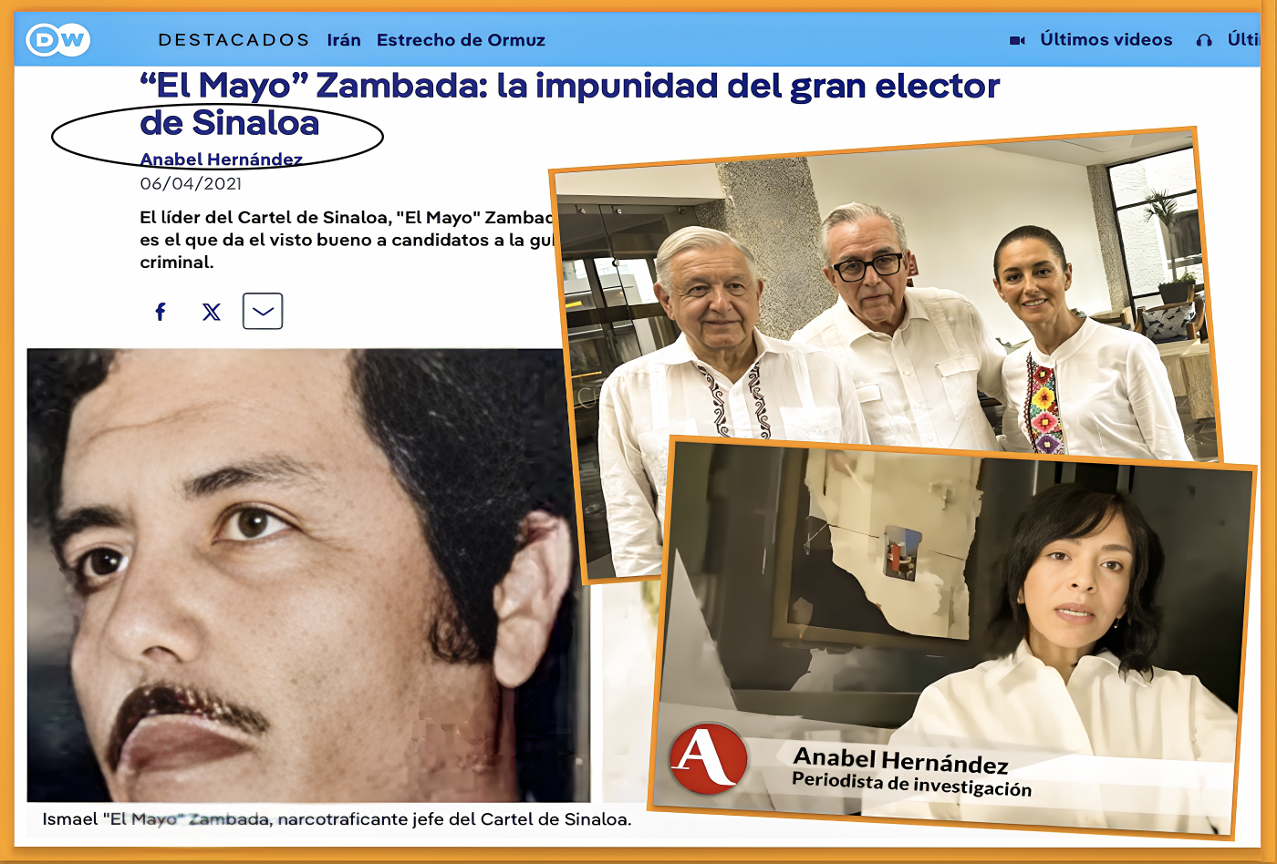 «ANABEL le PASA LISTA al NARCOESTADO MEXICANO y deja a SHEINBAUM PARADA en MEDIO del PIZARRON»…con el gis de la responsabilidad del pais en la mano y futuro penitenciario de Rocha Moya.
