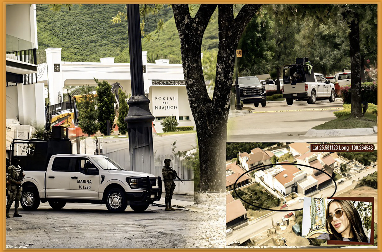 «NO,NO ERA la de PRISICILLA»: LA FGR y la MARINA  CATEAN el PORTAL del HUAJUCO al PIE de la SIERRA y OTRA RESIDENCIA en SAN PEDRO»…pero no de la novia del «Contador».