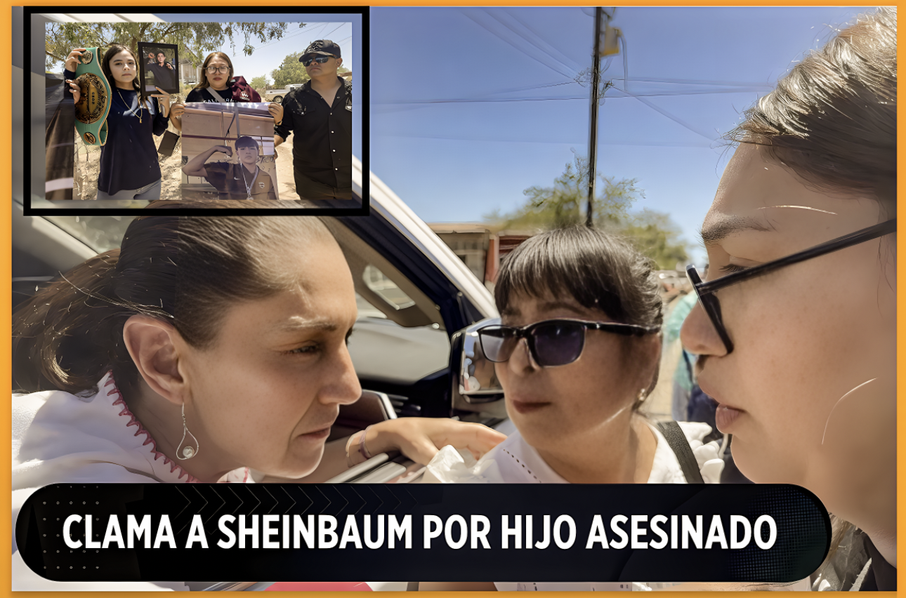 A «CINCO CASAS de su CASA lo CAZARON»: «MADRE DOLIDA CLAMA a SHEINBAUM por la VIDA ARREBATADA de HIJO EJEMPLAR en MEDIO de CASI 800 MIL MUERTOS»…cada sexenio indolente y cuentero inicia una nueva cuenta.