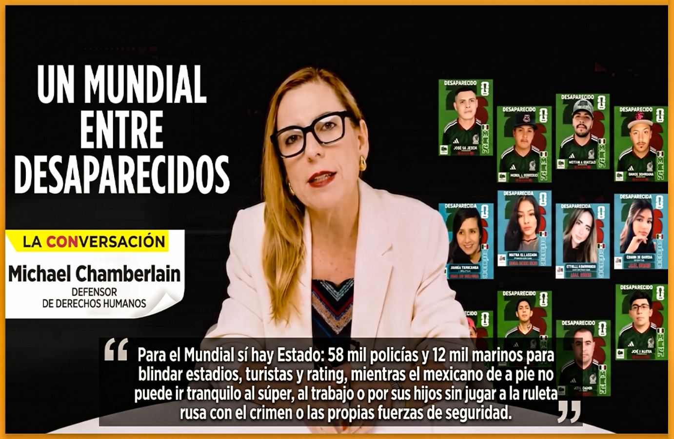 «SIN ANESTESIA: EXHIBEN al NARCOESTADO MAQUILLADO y el NARCO al MANDO en ANALISIS de DESAPARICIONES en MEXICO»…humanismo de exportación, desaparición de importación.