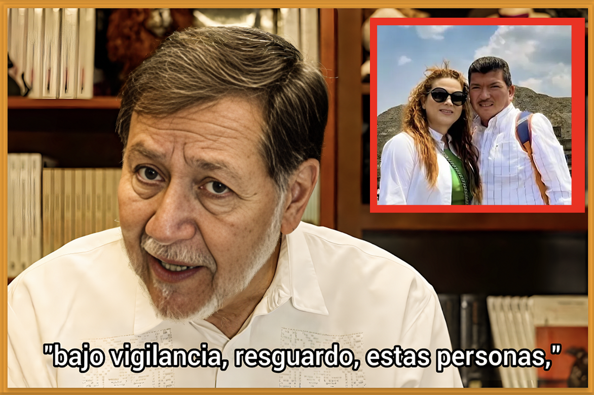 LO «AMENAZARON de ARRIBA ?: LIGADO a NARCOROCHA IBA a ENTREGARSE a EE.UU pero ESPOSA e HIJOS IBAN a PAGAR las CONSECUENCIAS en MEXICO»…Noroña pedia vigilarlos para evitar entregas.