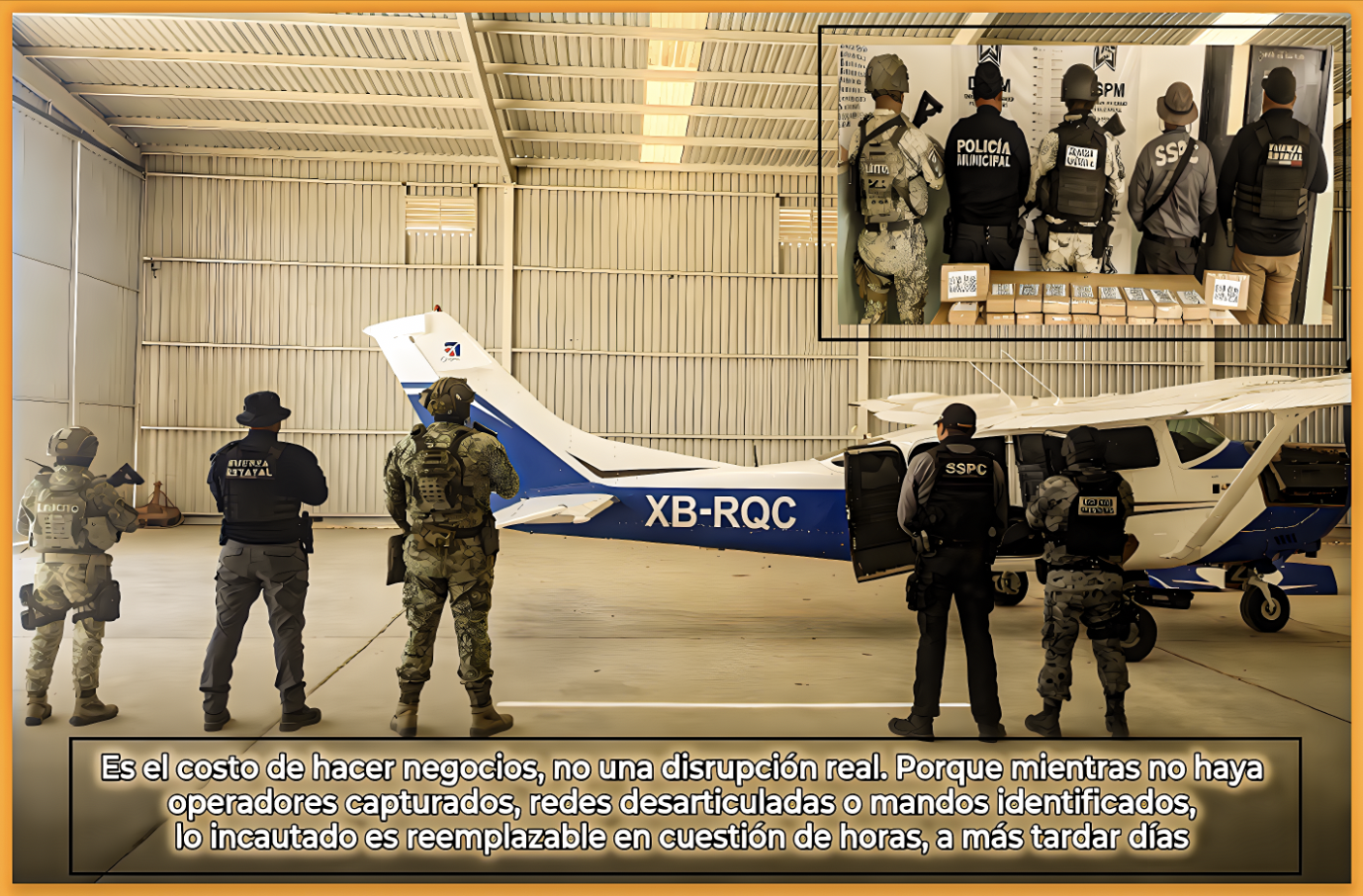 OPERATIVO «MEDIO EXITOSO» de TODOS VS el CRIMEN con INTELIGENCIA de EE.UU deja AVIONETA INCAUTADA CARGADA con COCA»…o sease,EE.UU les dijo vayan,ahí esta y fueron cuando no habia nadie.