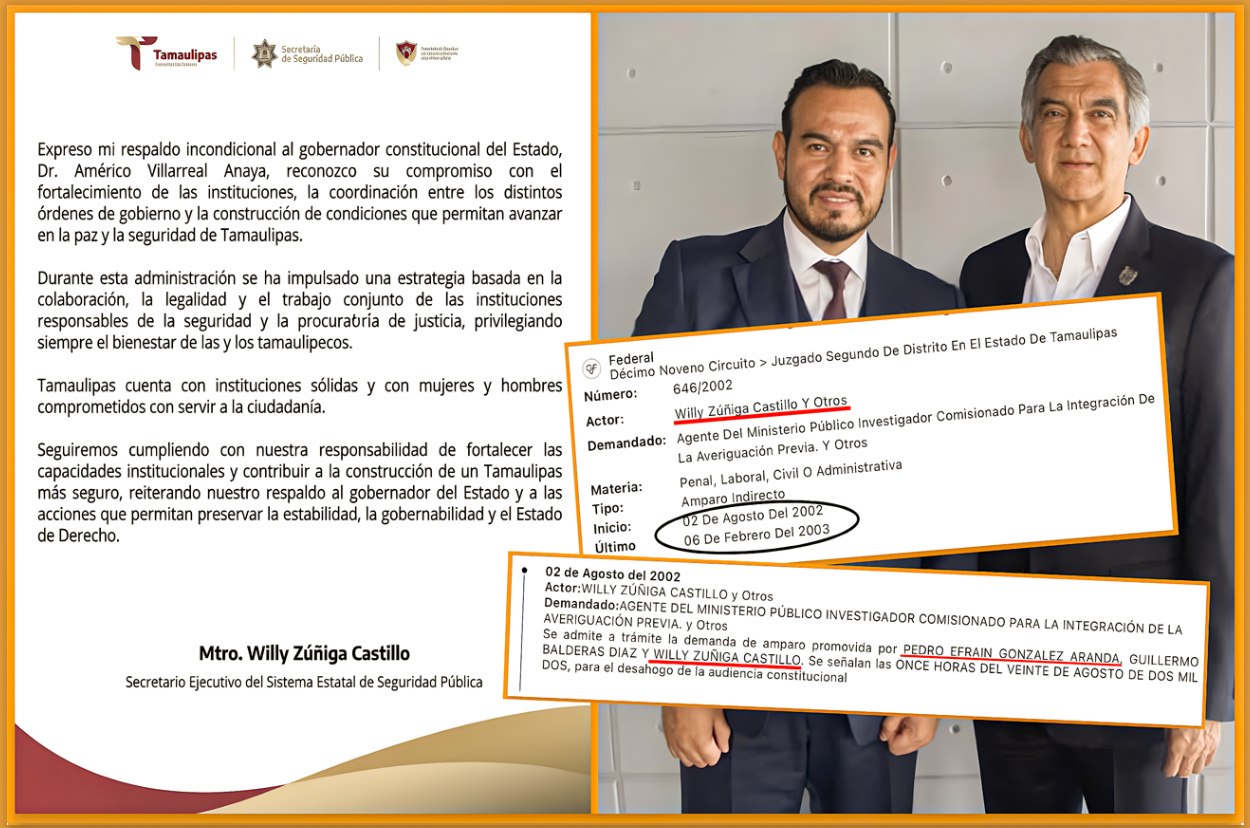 «FUE APOYO de EX REO a PRÓXIMO RECLUSO: a WILLY lo METIERON al BOTE por SECUESTRO, lo RECICLARON y ahora el PALERO ENCOMIA a AMÉRICO…no tienen vergüenza ninguno.