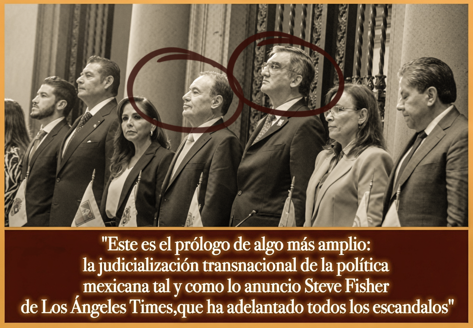 “ORDENA EE.UU. INVESTIGACIÓN BANCARIA de AMERICO, su FAMILIA, 5 GOBERNADORES MÁS de MORENA y OTRO del PRI”… Sheinbaum sigue de cómplice oficial jugando a la resistencia institucional.