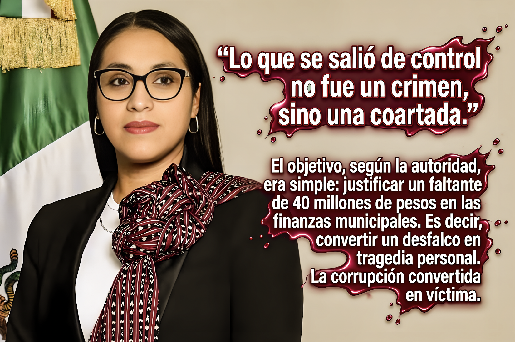 «TODO se SALIÓ de CONTROL y FISCALÍA MORENA TERMINÓ INVESTIGANDO EDIL de MORENA por ROBAR a GOBIERNO de MORENA»… no fue un secuestro, fue contabilidad creativa