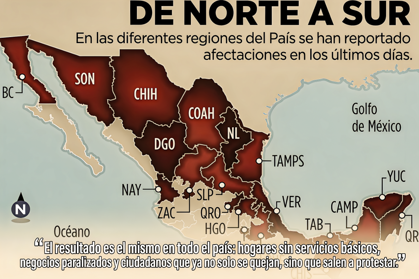 «FALLA por CORRIENTE la CFE en N.L y 19 ESTADOS del PAIS en QUE la 4T IBA,IBA a RESCATAR el SECTOR ELECTRICO»…otra postal de mal gobierno.