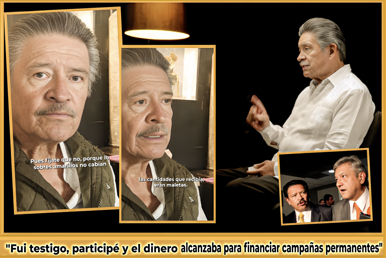 EL «ENFERMO de PODER: NAVARRETE en DOS ENTREVISTAS DESMITIFICA a AMLO, lo LLAMA VENGATIVO, UTILITARISTA y EXHIBE las MALETAS del DINERO»… y lo dijo como complice.