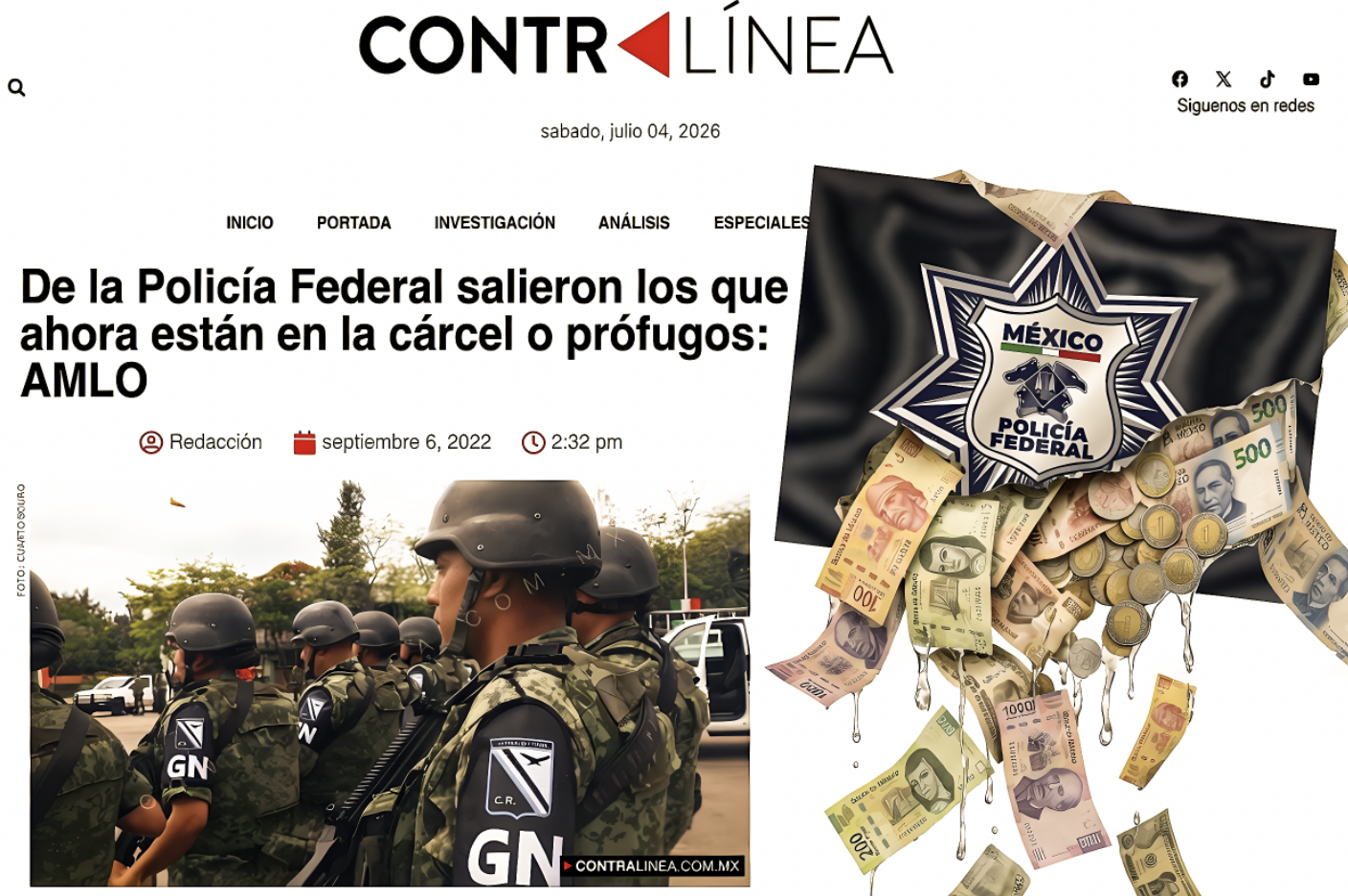 «ATÓRENLOS por TRAMPAS: EXAGENTES FEDERALES que NO están PRESOS, NI PRÓFUGOS quisieron ESTAFAR 1,230 MILLONES de PESOS»… intento de convertir leyes muertas en dinero vivo terminó en investigación federal