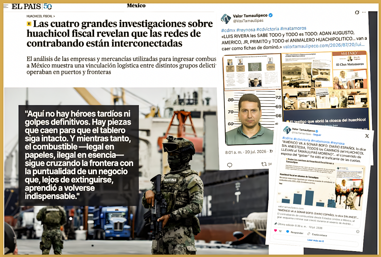 «REDES de HUACHICOL INTERCONECTADAS: son ORQUESTAS que TOCAN su PARTITURA, pero ROBAN del MISMO PENTAGRAMA»…más que limpieza del sistema, ya se ve PROFUNDIDAD del lodazal.