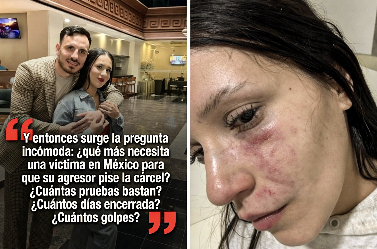 «GOLPEADA, ENCERRADA y ATERRORIZADA: TEME por su VIDA la EXESPOSA del HIJO del CAMPEÓN JULIO CÉSAR CHÁVEZ»… la ley fue blanda con él y brutal con ella.