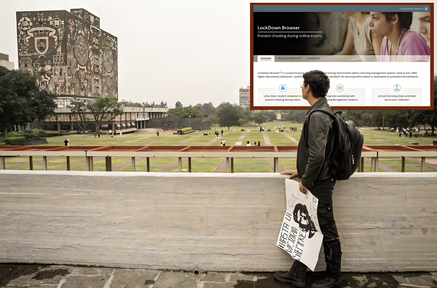 «ASI TRAMPEARON a la UNAM: CREATIVIDAD ESTUDIANTIL que ROZA lo DELINCUENCIAL BURLÓ el SISTEMA de SEGURIDAD de EXÁMENES de INGRESO en LÍNEA»…160 mil aspirantes evaluados.