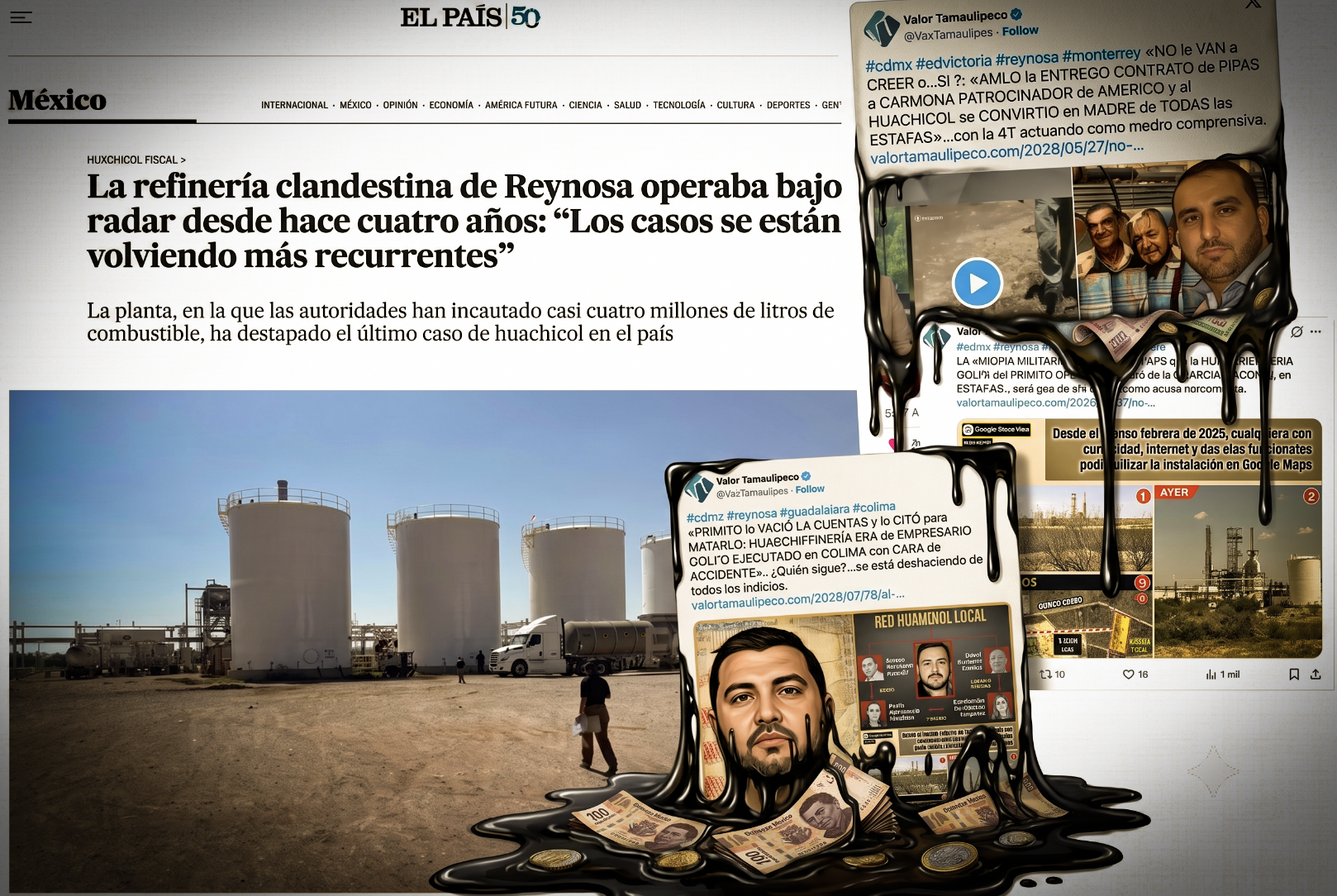 «LLEGARON MAL y TARDE: OPERATIVO MILITAR TUVO 4 AÑOS de OPORTUNIDAD para CLAUSURAR HUACHIREFINERÍA del PRIMITO del CDG»…otro socio muerto de Carmona que dejó viuda y rica a socia de Americo.
