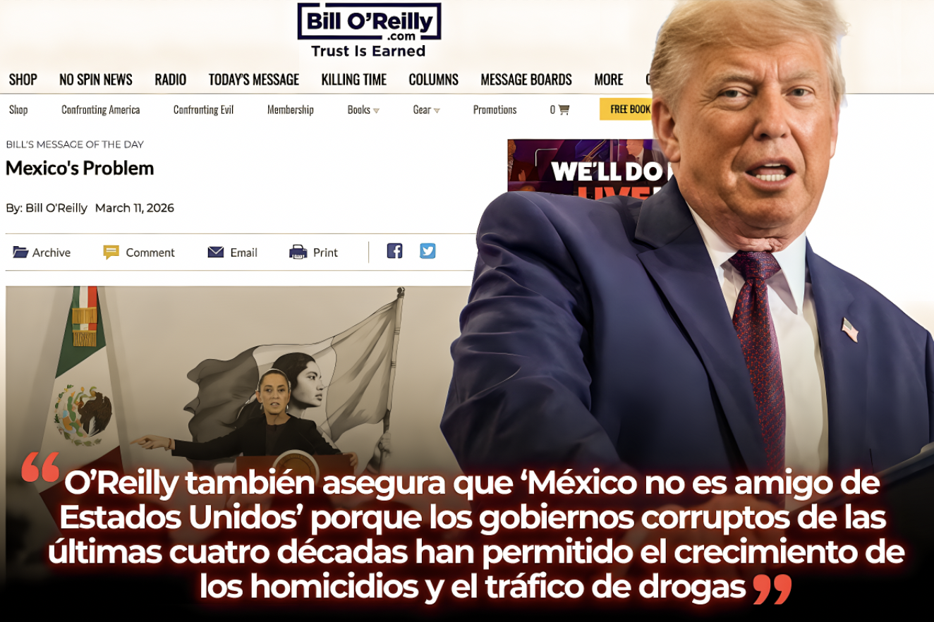 «NO DIJO MENTIRAS y NO BAJAN de SOCIALISTA a SHEINBAUM: GOBIERNOS CORRUPTOS HAN PERMITIDO el CRECIMIENTO de HOMICIDIOS y TRÁFICO de DROGAS»…la solución ha sido otro problema.