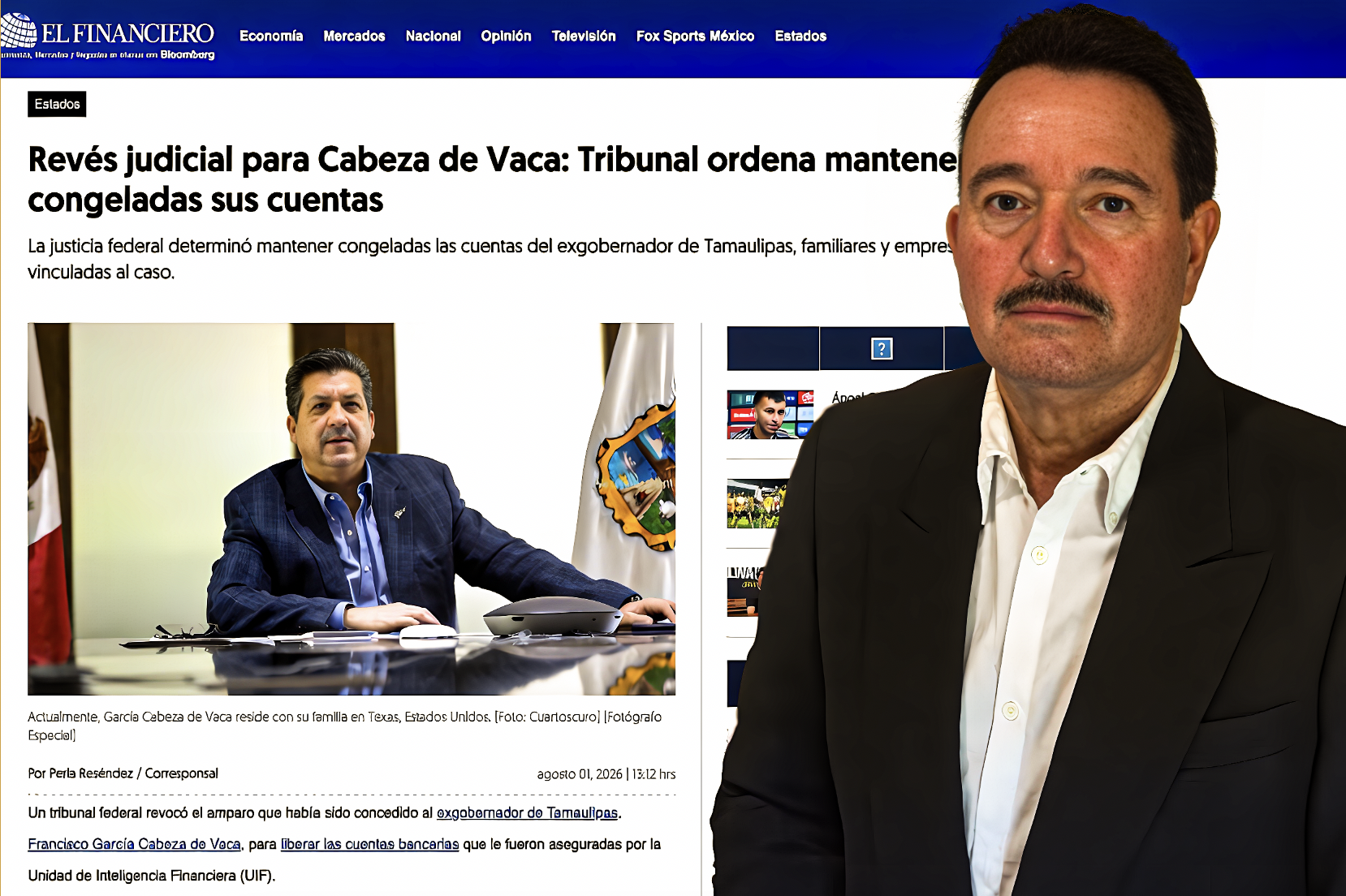 «UNA ESTOCADA ?… y que dijo el TRIBUNAL DIGITAL ?: NOTIFIERO AFILIADO a la PAGA de AMERICO le TUPE a CABEZA de VACA SESGANDO e INFLANDO FALLO»… le congelaron las cuentas al prófugo y no saben situarse en medio.