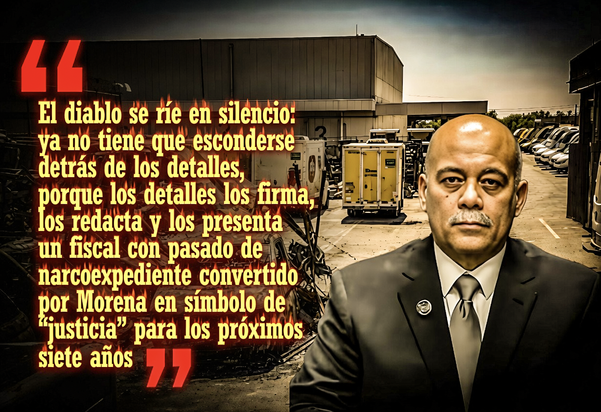 «QUEMAZON de SABRITAS FUE PROVOCADA»: FISCAL TATEMADO de AMERICO TRAE PRISA por ABSOLVER al CARTEL del GOLFO»…aun sin investigación concluida, dice NO hay pistas que sean ellos.