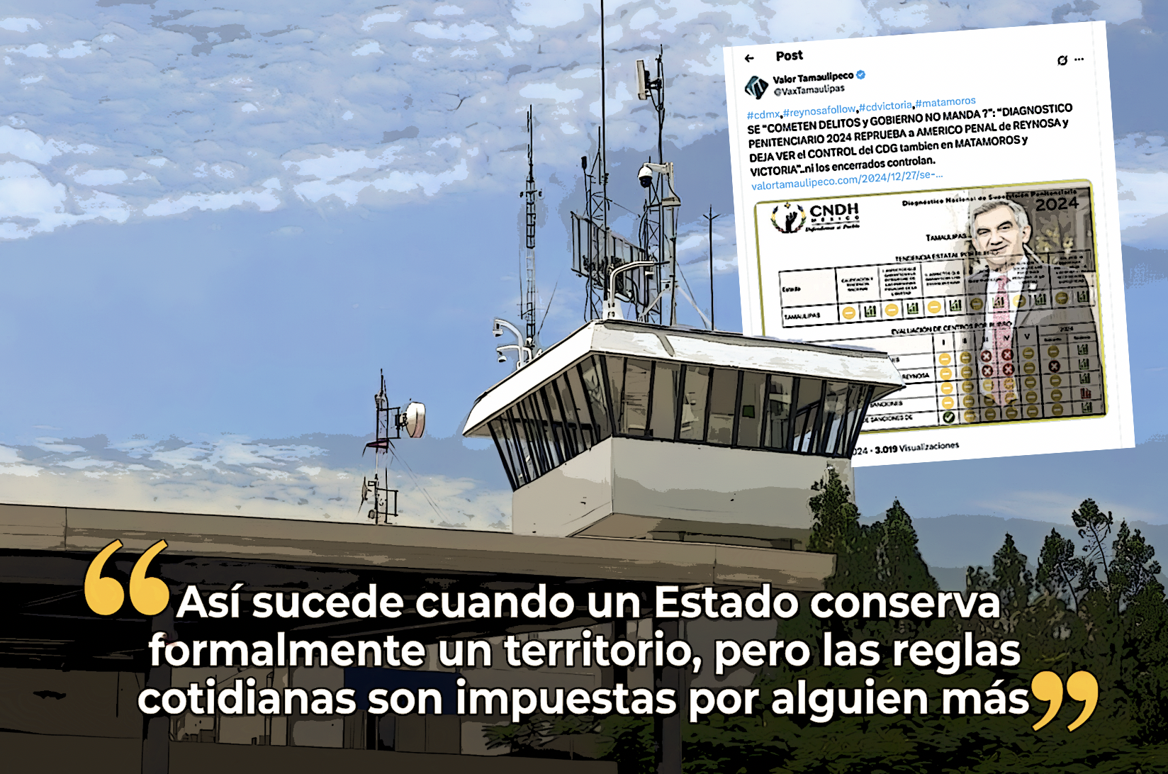 LA «REPÚBLICA de PUENTE GRANDE: ASÍ SUCEDE cuando el ESTADO CONSERVA FORMALMENTE el TERRITORIO CARCELARIO pero NO lo GOBIERNA»…una copia al carbón de Tamaulipas y todo el país.