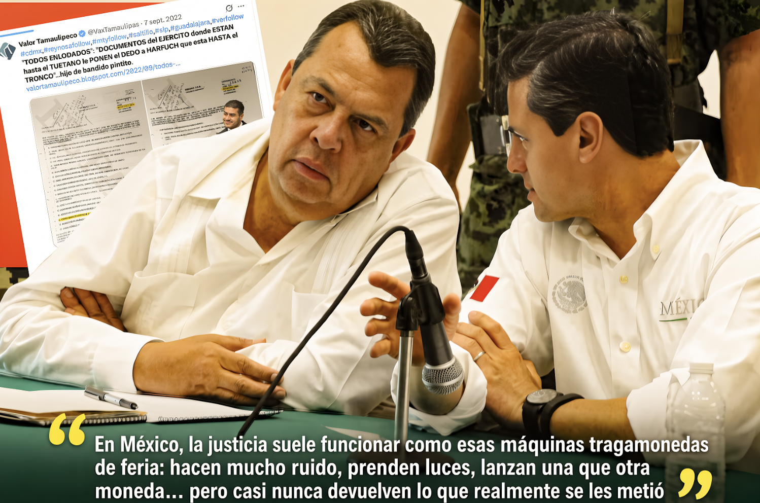 EL “PRESO BARATO y… CARO: CAPTURA de EXGOBERNADOR EXHIBE la JUSTICIA como las MÁQUINAS TRAGAMONEDAS en MÉXICO”… podría ser un avance, pero el enlodadero salpica al poder en turno.