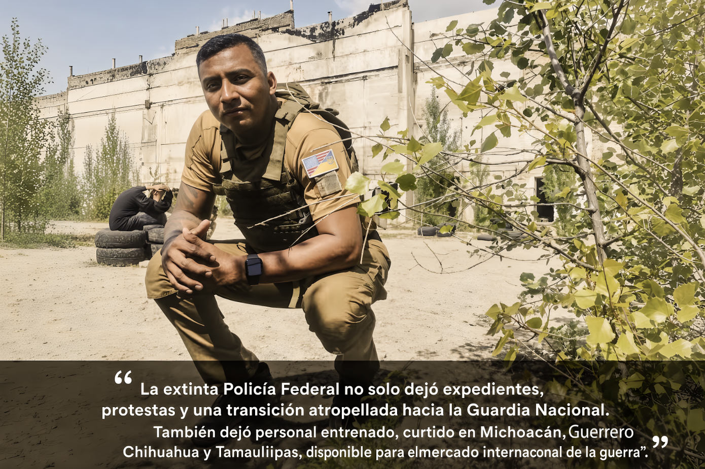 «EX-FEDERAL, EX-MILITAR, DESAPARECIDO en ACCIÓN en… UCRANIA: ALBERTO FUE ENTRENADO con IMPUESTOS MEXICANOS y su POLICÍA fue DESMANTELADA»…asi congelan los apoyos económicos y el duelo.