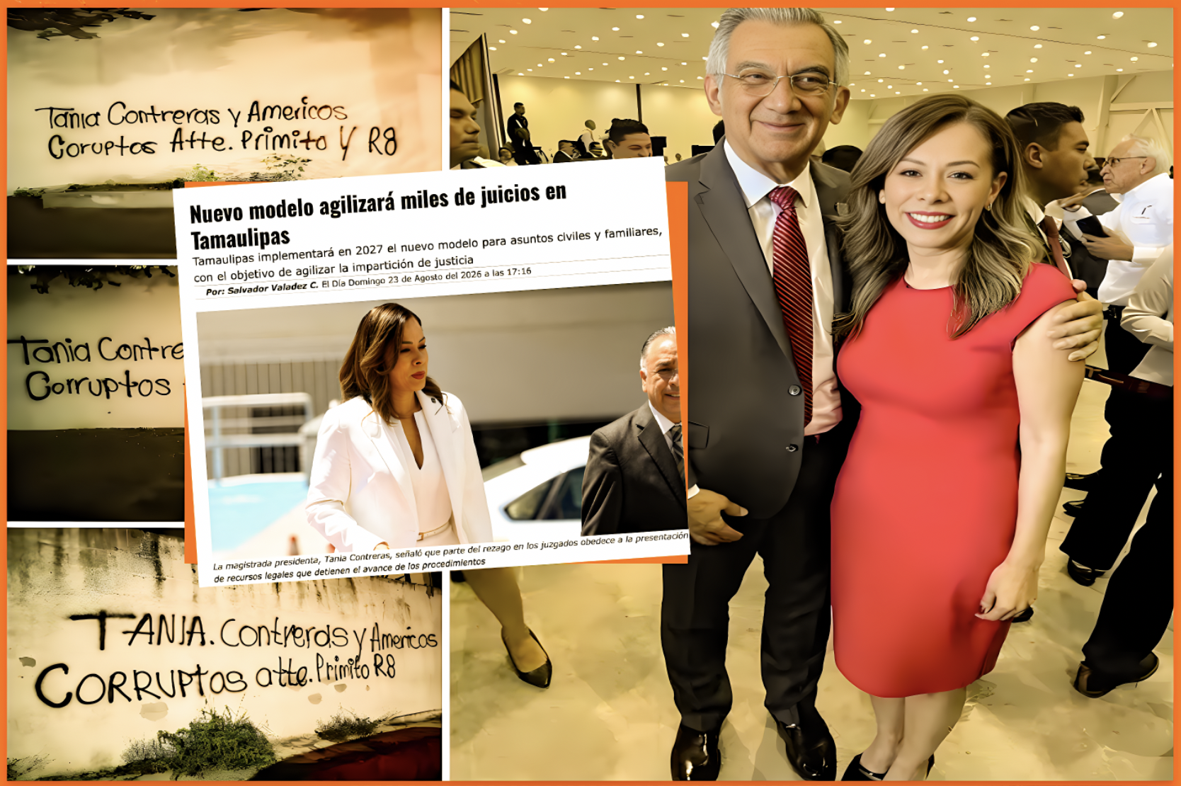 LA “VARITA MÁGICA” de TANIA: INDICIADA por la SOSPECHA, MÁS por la EVIDENCIA, PROMETE AGILIZAR MILES de JUICIOS en TAMAULIPAS… porque prometer no empobrece; dar es lo que aniquila.