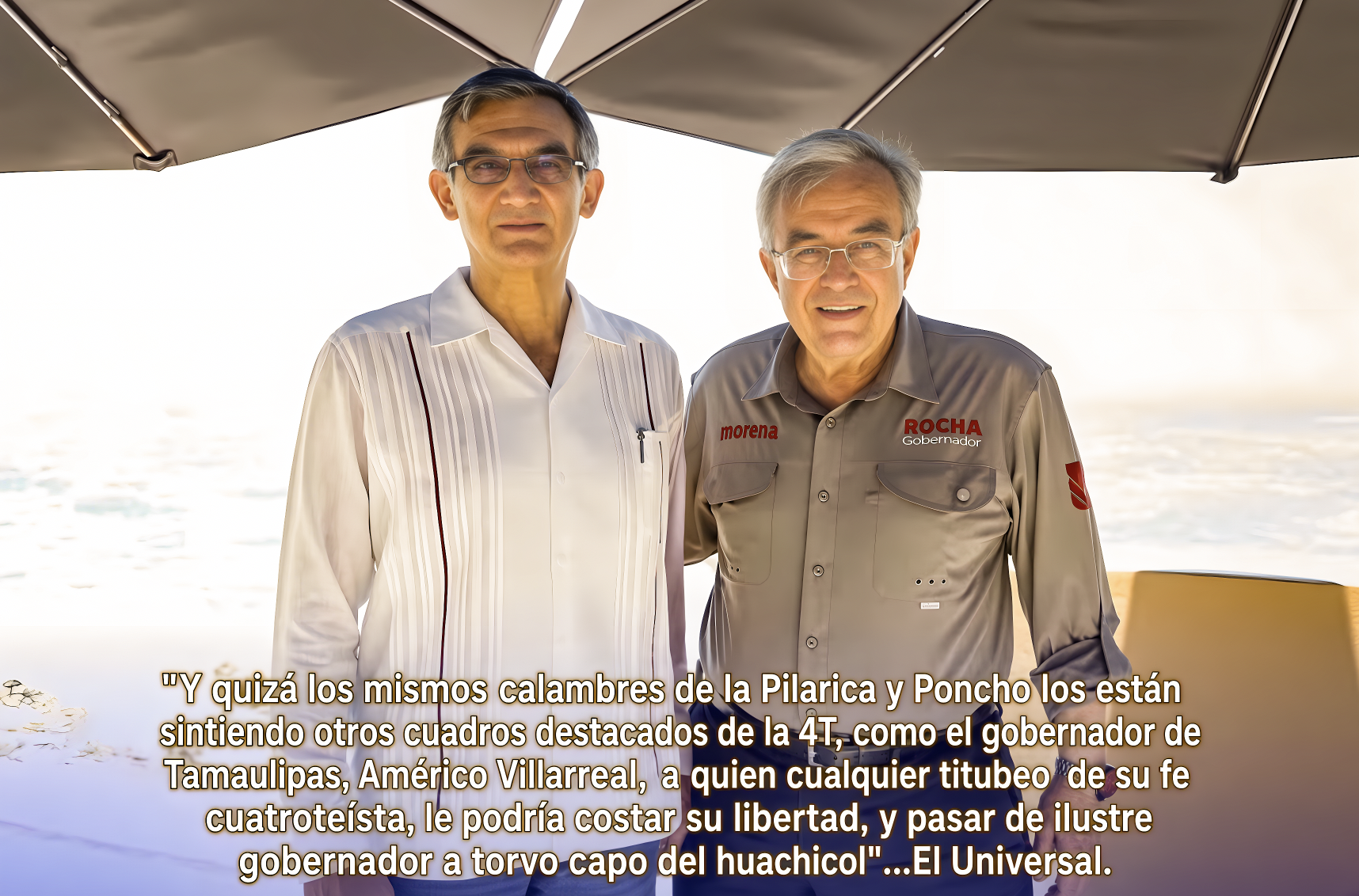 EL “LLANERO SOLITARIO”… ¿O con SOLITARIA?: PRENSA NACIONAL DESTACA con JOCOSIDAD el CASO ROCHA y los CALAMBRES CUATROTEISTAS de AMÉRICO… aún hijo obediente.