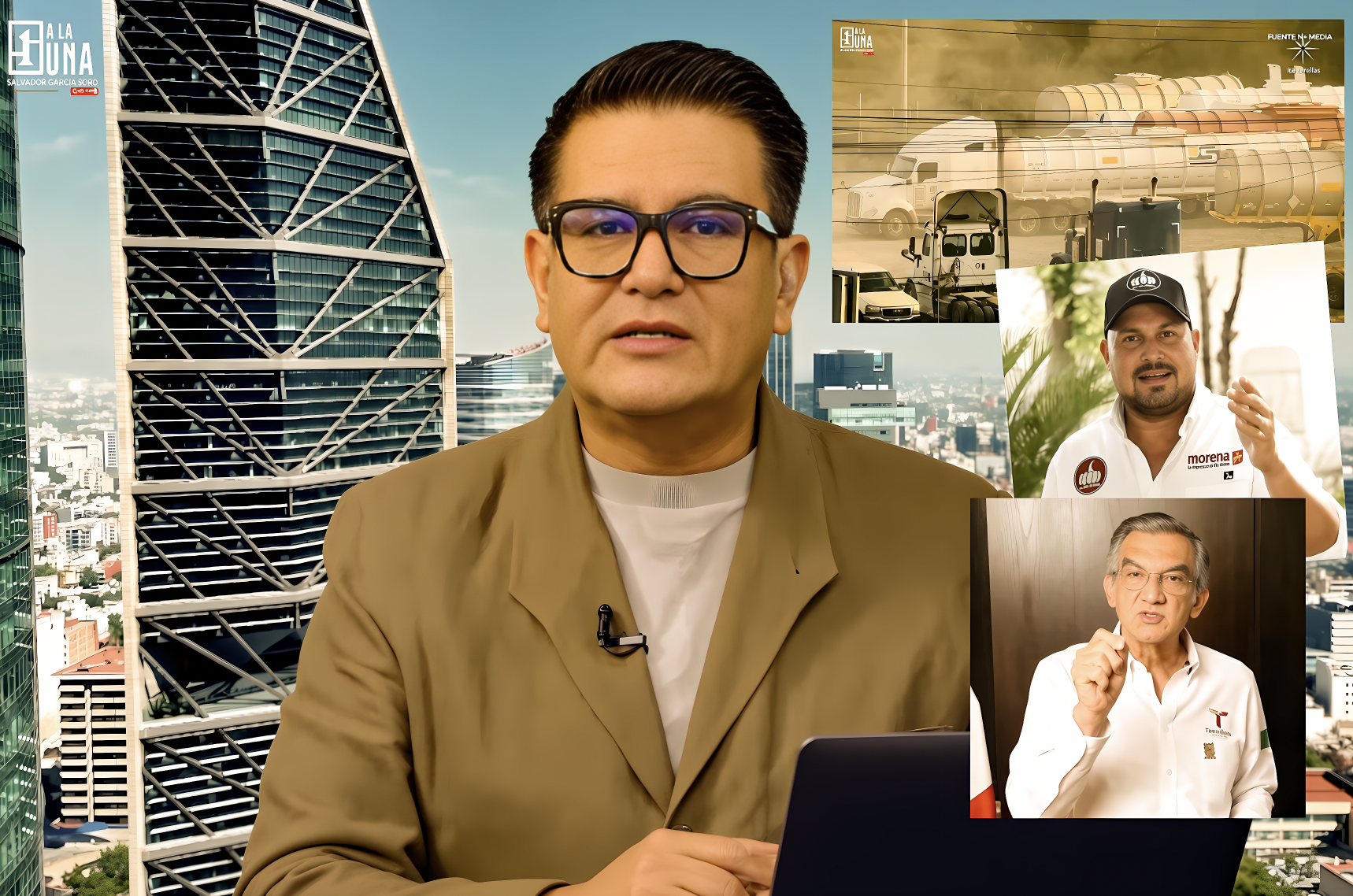 “TAMAULIPAS NO deja de OLER a GASOLINA: GARCÍA SOTO EXPLICA con MANZANAS PODRIDAS las ACUSACIONES contra AMÉRICO VILLARREAL”… ya debería estar en prisión.