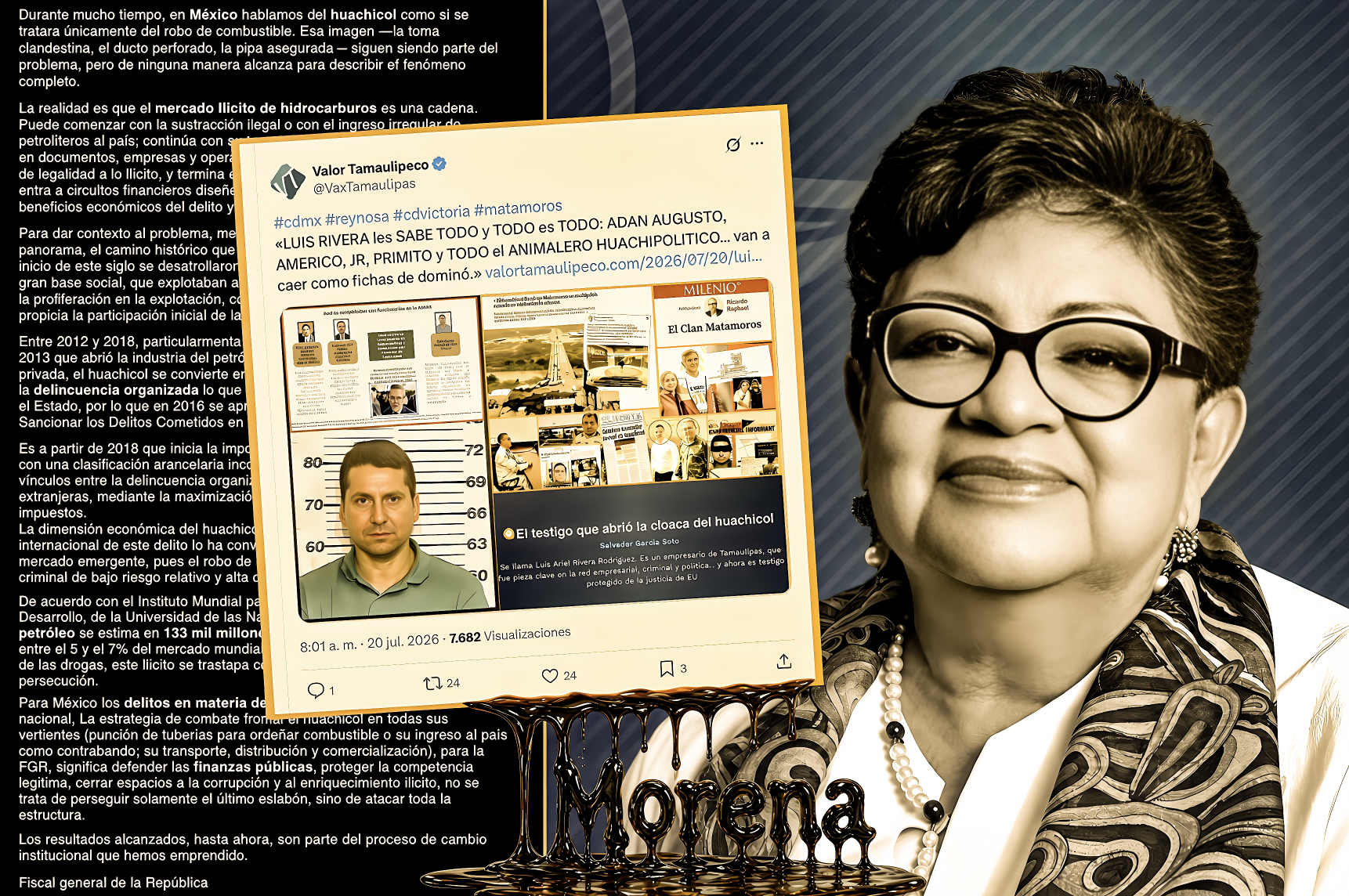 “HAY CERTEZAS, SESGO y PROPAGANDA: FISCAL de la FGR NOS HABLA del HUACHICOL, las CADENAS del DELITO, pero NO de los ESLABONES en el GOBIERNO”… lo convirtieron en deporte, en alianza con cárteles y militares.