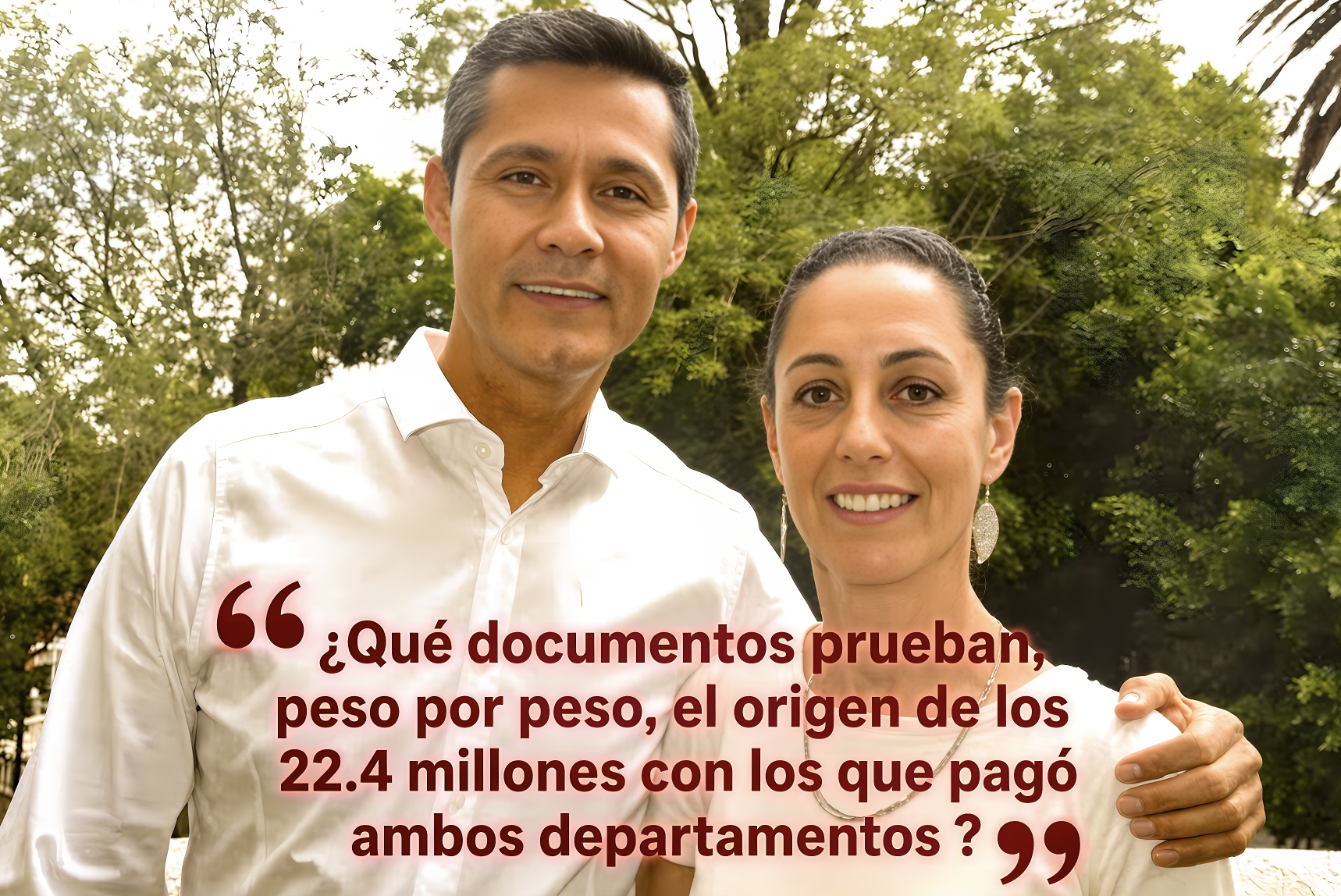 “TODO es LEGAL y ASÍ… SIN PRUEBAS ?”: SHEINBAUM RESPALDA a su AMIGO NUEVO RICO que YA TRAGA con MANTECA»….fue su operador financiero en campaña.