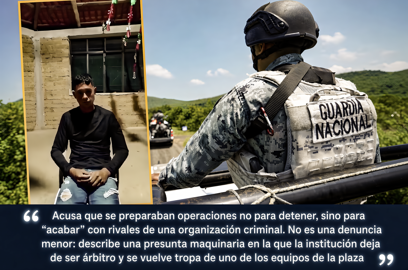 “ASÍ PASA cuando AGARRAN PARTIDO: GN es EJECUTADO después de ACUSAR FLUIDAMENTE la PUDRICIÓN de la GUARDIA NACIONAL”…una copia al carbon en todo el pais.