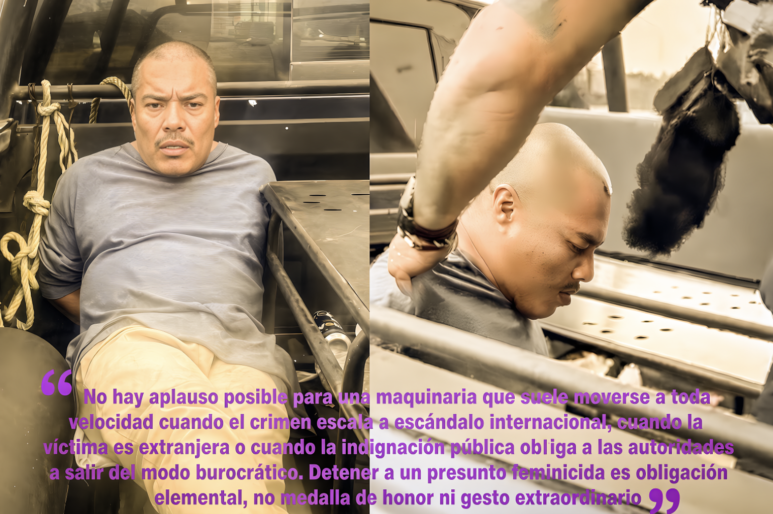 “CLAUDIA NO ESTÁ, NI MILES MÁS: LLEGÓ la CAPTURA QUE NO DEVUELVE una VIDA NI REPARA a UNA FAMILIA”…solo bajo presión social e internacional reaccionan. Van ocho en Mazatlán.