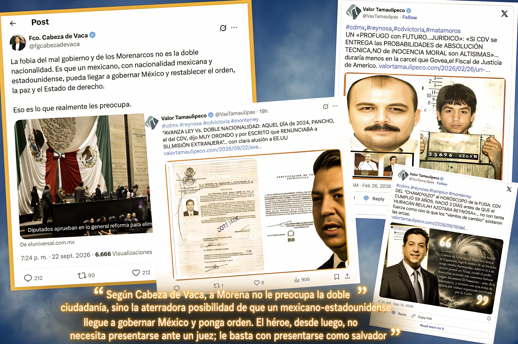 “TRIBUNAL DIGITAL FUE HOSTIL”: PRÓFUGO con FUTURO, con TERNURA INSTITUCIONAL, HABLA de las FOBIAS de MORENARCOS»… y sus preocupaciones.