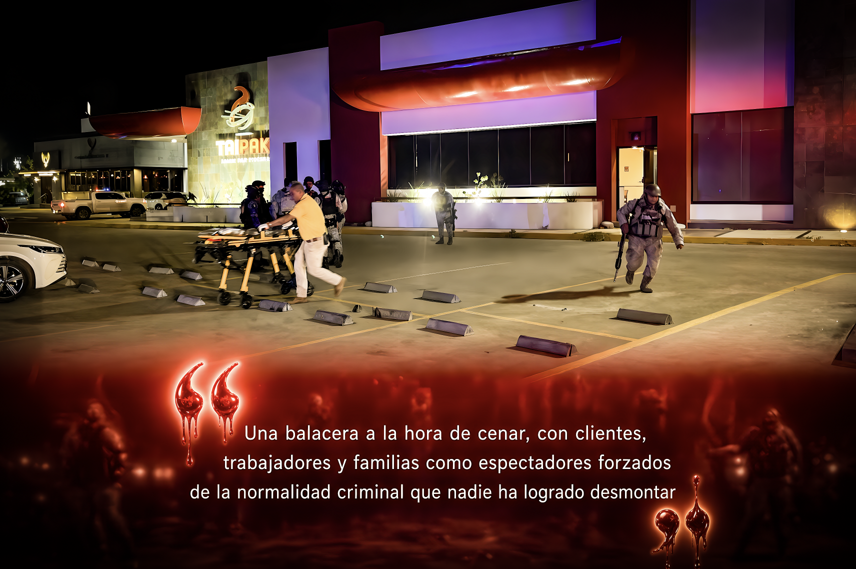 «MANDAMOS OTROS 20 MIL ?: VIOLENCIA de TRES CARRILES EJECUTA COMENSAL en RESTAURANTE y deja 7 HERIDOS en CULIACAN»…mas de 17 mil soldados estan por todos lados, menos donde hacen falta.
