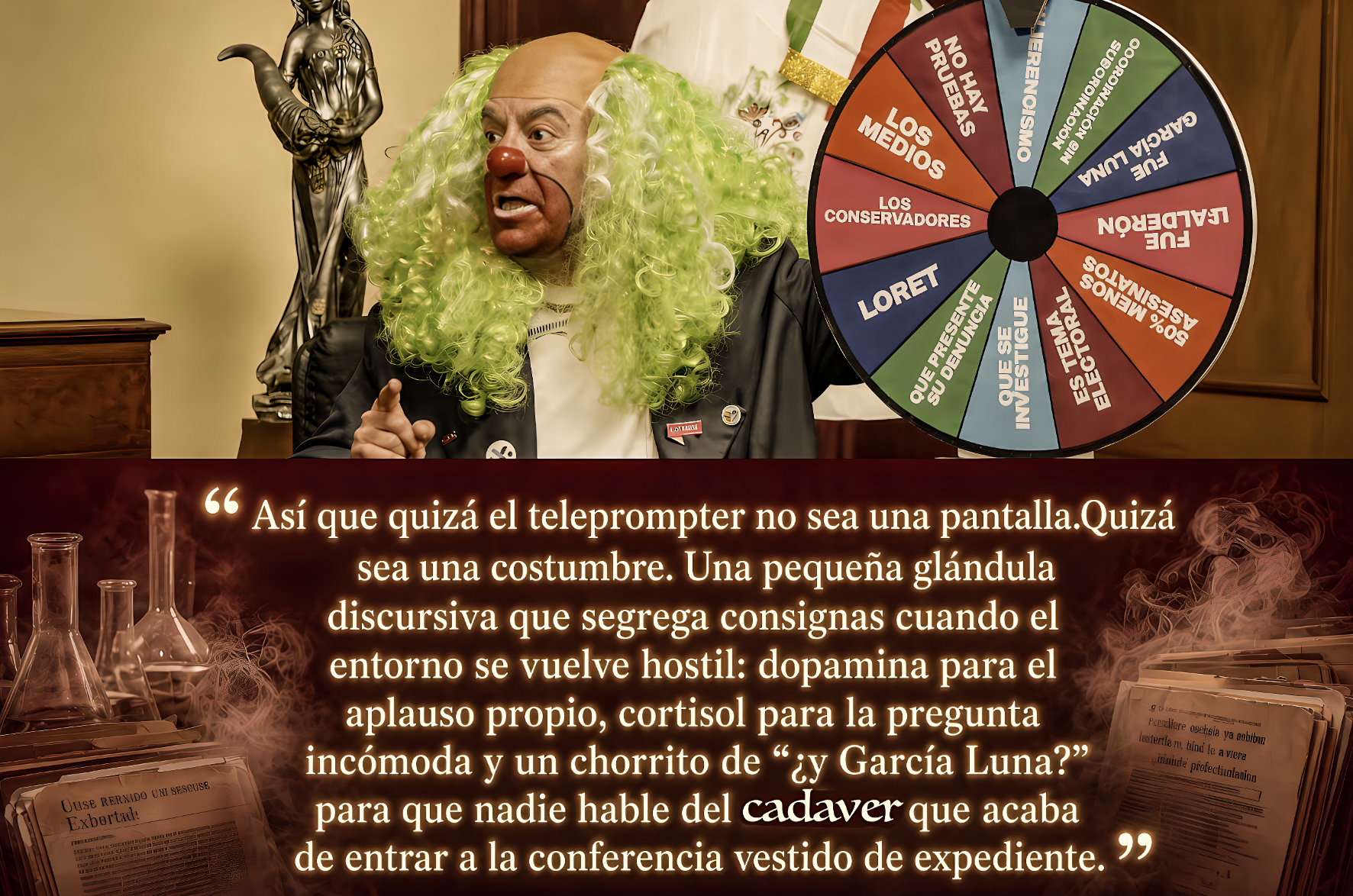 EL «TELEPROMPTER y el REFLEJO CONDICIONADO: BROZO EXHIBIÓ la PRÓTESIS DISCURSIVA de SHEINBAUM»…esa que activa las respuestas de emergencia.