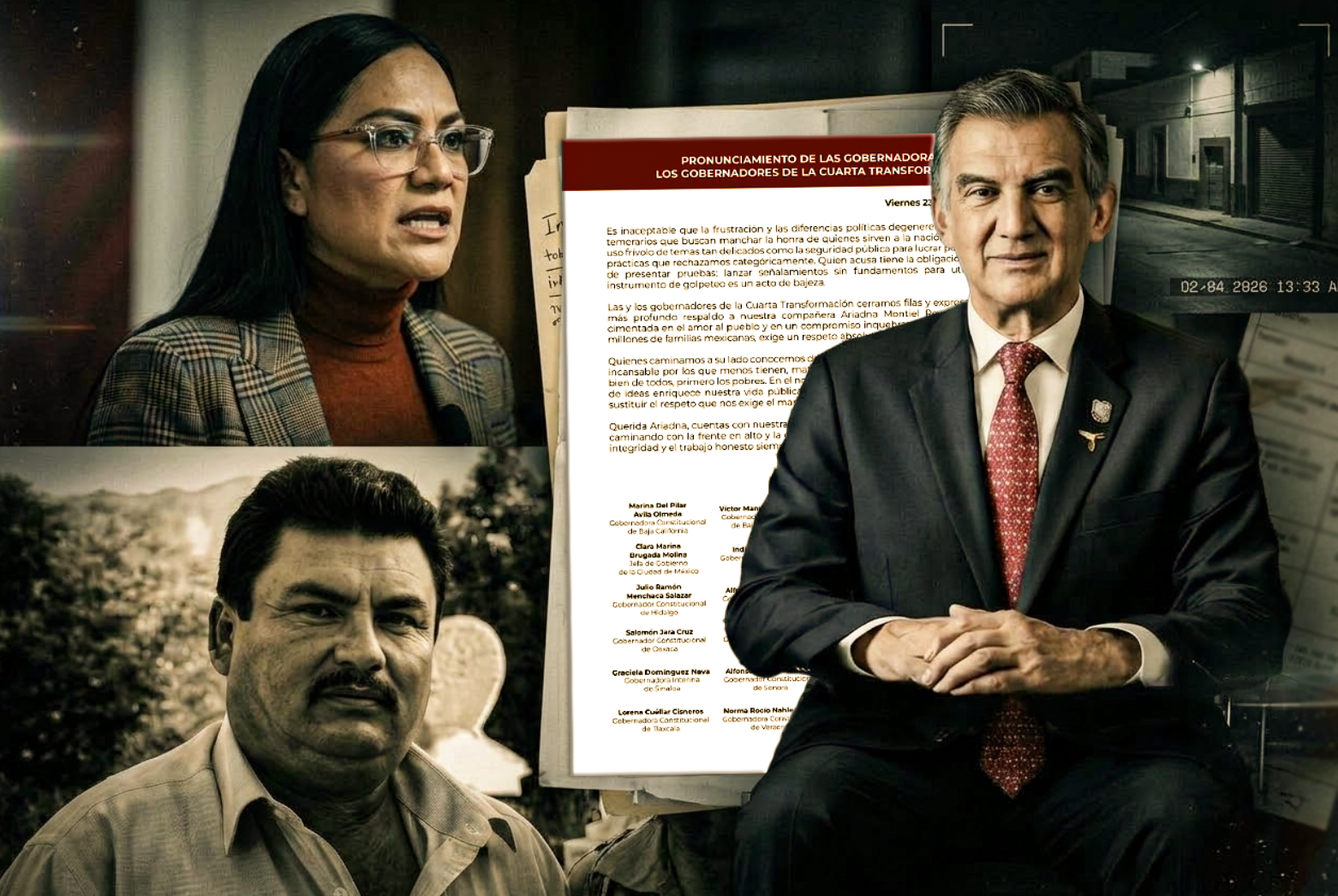 «ARIADNA y el GUANO: DE MAULEÓN EXHIBE CATADURA NARCA de LIDERESA NACIONAL de MORENA PROTEGIDA con CARTITA de AMÉRICO, GOBERNADORES y GOBERNADORAS»… así más pareció confirmación.