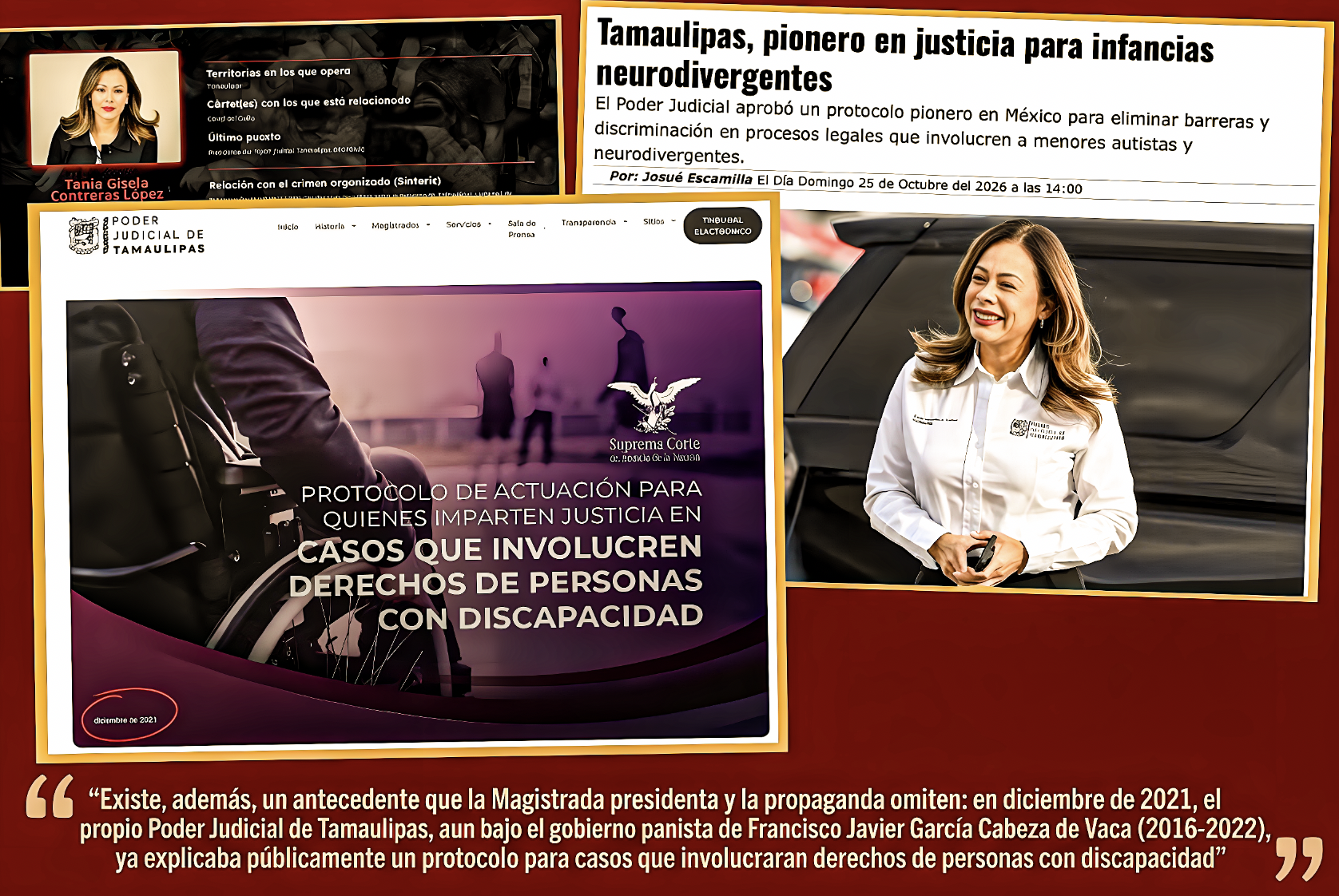 «¿PIONERO?…ARGUENDERA: FICHADA por NARCOPOLÍTICOS VENDE PROTOCOLO de ATENCIÓN a INFANCIAS NEURODIVERGENTES de TIEMPOS del CDV como HITO HISTÓRICO»…te engañan con la sonrisa en los dientes.