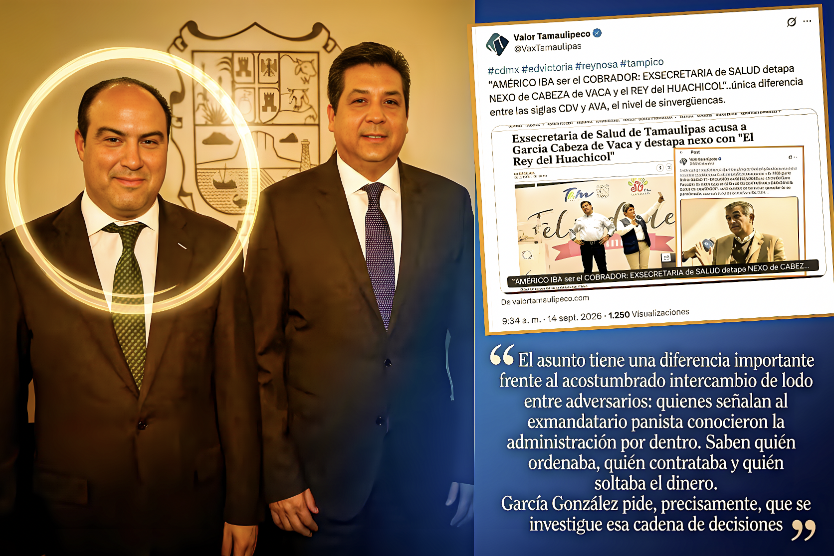 «PURA GENTE MACIZA: OTRO EX-SECRETARIO del CDV YA NO quiere GUARDAR SECRETOS, IMPUTADO por 11 MILLONES de PESOS»… 4 años y nada AVAnza.