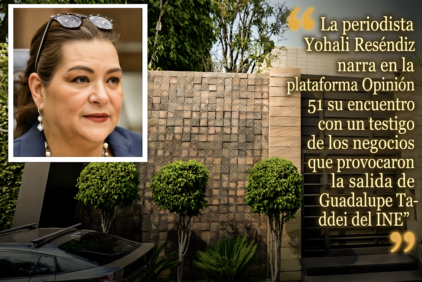 «TESTIGO SUELTA la SOPA ante PERIODISTA sobre las TRANSAS y NEGOCIOS ELECTORALES que SALPICAN a TADDEI»… y ella debe ir a prision,mas que renunciar.