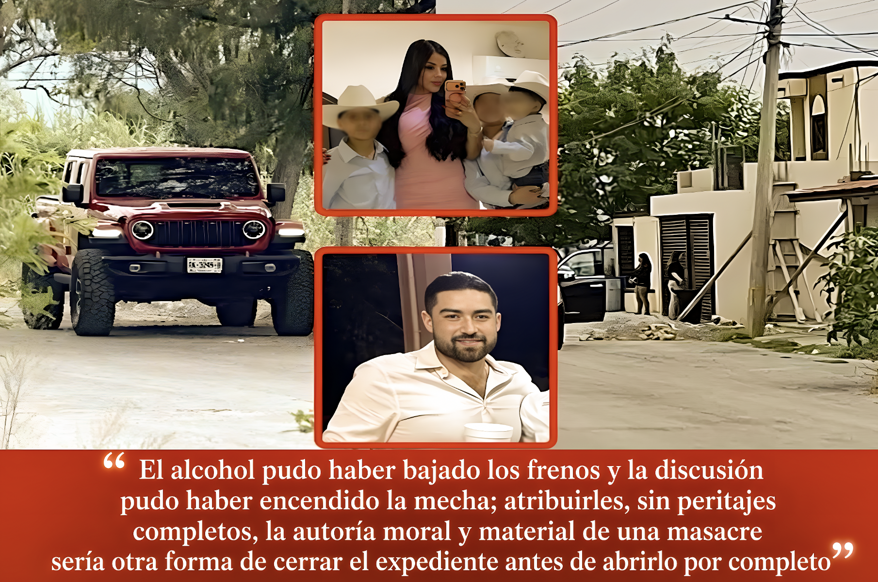 “¿ELLA se SUICIDÓ?: FISCALÍA PRESUME DISCUSIÓN MEZCLADA con ALCOHOL detrás de la MUERTE de CINTHIA, su ESPOSO y 3 HIJOS”…una intoxicación puede desordenar la maquinaria del autocontrol.