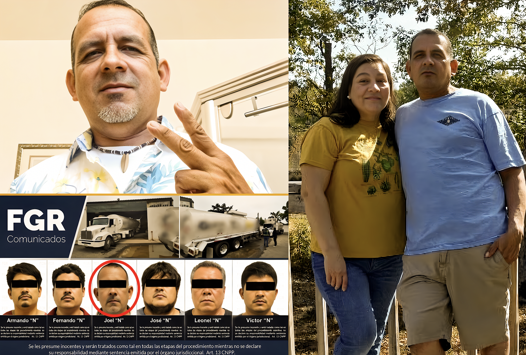 «DOS VERSIONES y una CELDA: JOEL VIAJÓ de EE. UU a COLIMA a FESTEJAR a su PADRE, la FGR lo ACUSA por HUACHICOL»… dice jugaba fútbol junto a una instalación criminal y niega los cargos.