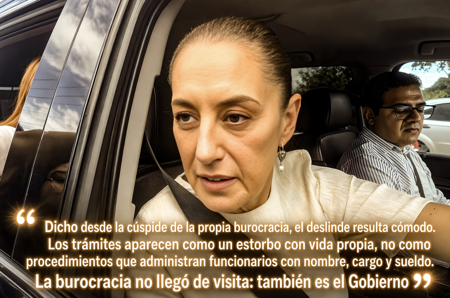 «SHEINBAUM vs. la BUROCRACIA… que ENCABEZA: PRESIDENTA PRETEXTA PROBLEMAS de SALUD en el SISTEMA de SALUD por CULPA de la BUROCRACIA»… y siguen pendientes los mismos pendientes.
