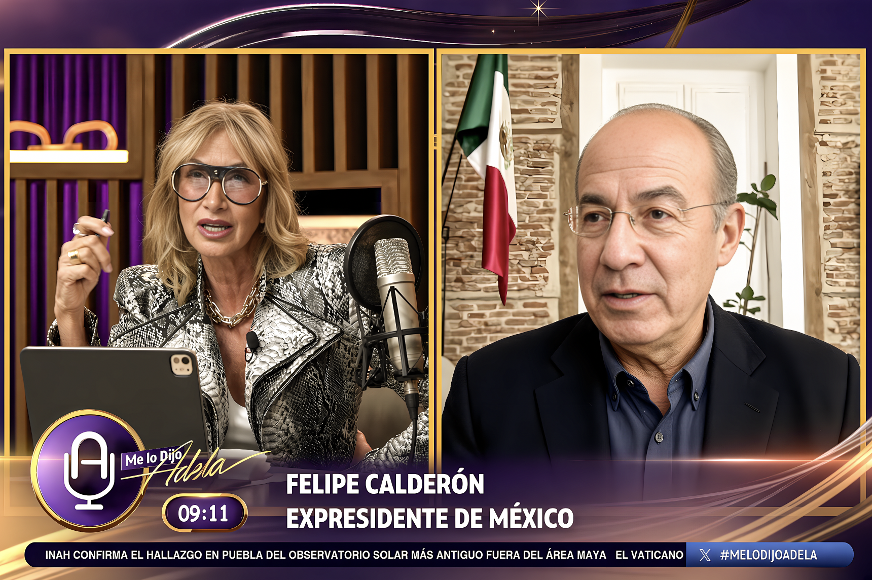 «YO SÍ HUBIERA ENTREGADO a GARCÍA LUNA: CALDERÓN MARCA DIFERENCIAS con la 4T que PROTEGE a ROCHA MOYA»… Bajo su gobierno, «Genarco» era elogiado como García Harfuch.