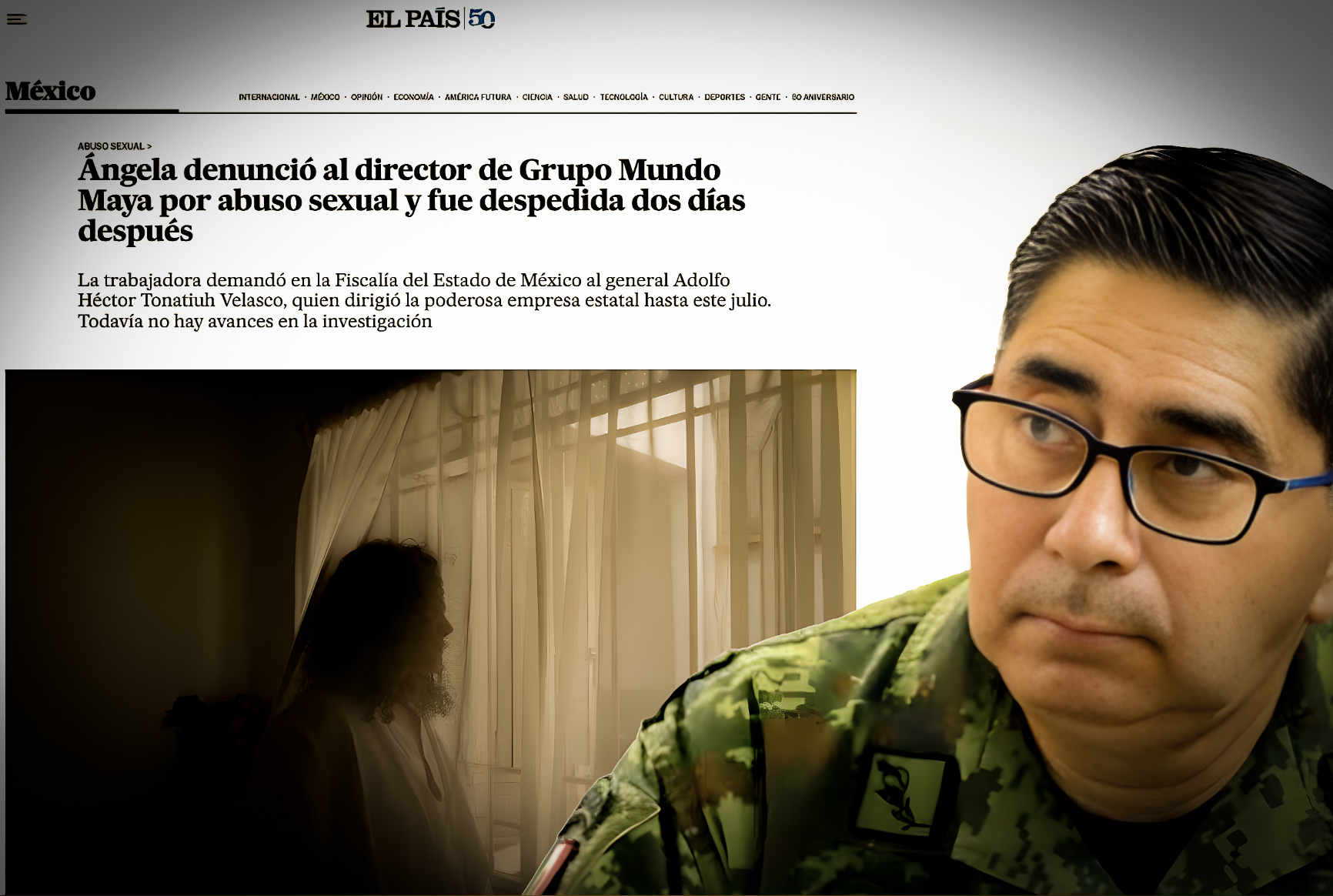 «GENERAL la CORRIÓ en CALIENTE: ÁNGELA ACUSÓ a MANDO MILITAR del MUNDO MAYA TRANSA de ABUSO SEXUAL y FUE DESPEDIDA ENSEGUIDA»…el consentimiento no se obtiene por grado militar.
