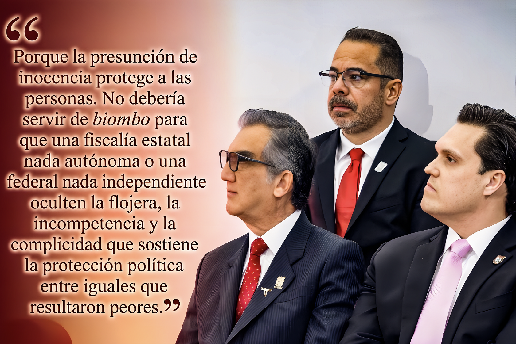«CÓDIGOS PENALES, FEDERALES y ESTATALES se PREGUNTAN por qué el GOBERNADOR de TAMAULIPAS NO está YA en una CELDA»… en vez de estar fingiendo que gobierna.