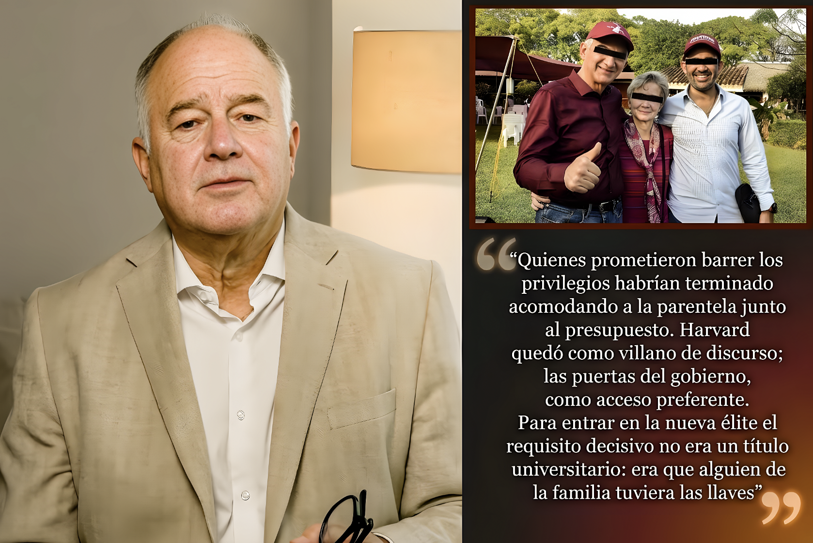 «NO TUVIERON que IR a HARVARD: DE MAULEÓN EXHIBE la CASTA de PALURDOS en el PODER a la que BASTÓ ABRIRLE la PUERTA para ROBAR a lo BESTIA»… Y no podía faltar el hijo de Américo Villarreal.
